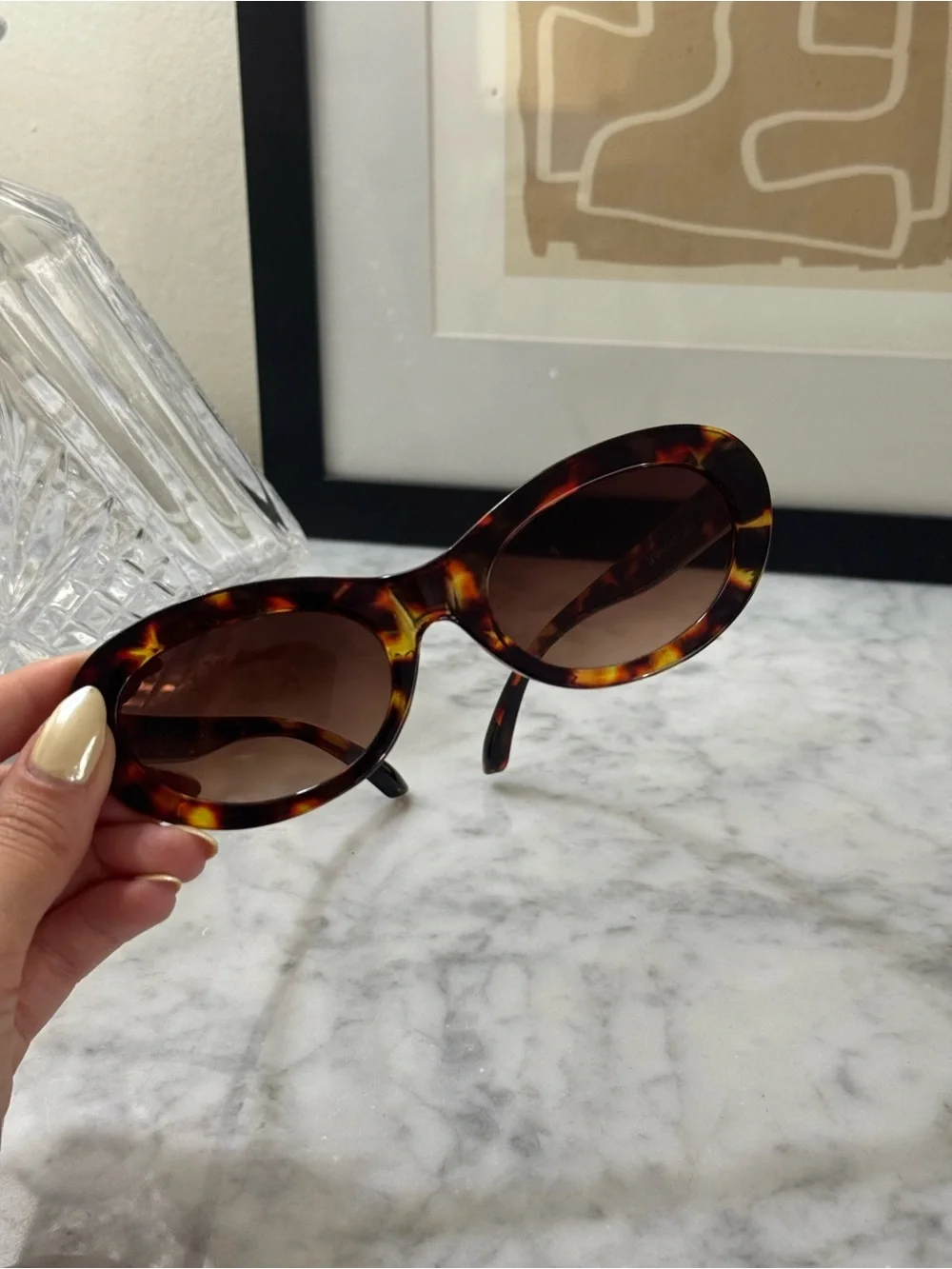 Charly Therapy Diana Sunglasses in Tortoise